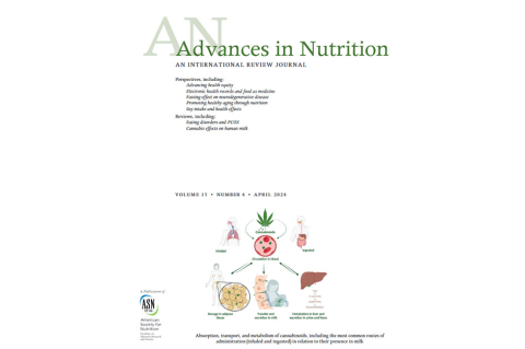 Publication cover: "Advances in Nutrition", Volume 15, Issue 4, April 2024, 100199